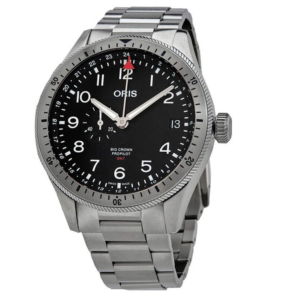 Oris Big Crown ProPilot Timer GMT Men's 44mm Pilot Watch 01 748 7756 4064-07 8 22 08 - Click Image to Close